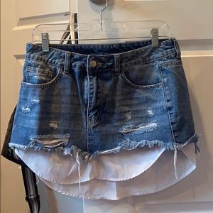 DENIM SKIRT
